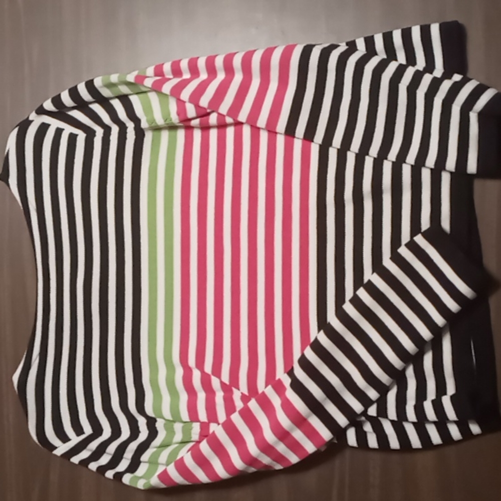 Sag Harbor Sport Bright Striped Sweater Size XL - Picture 2 of 4